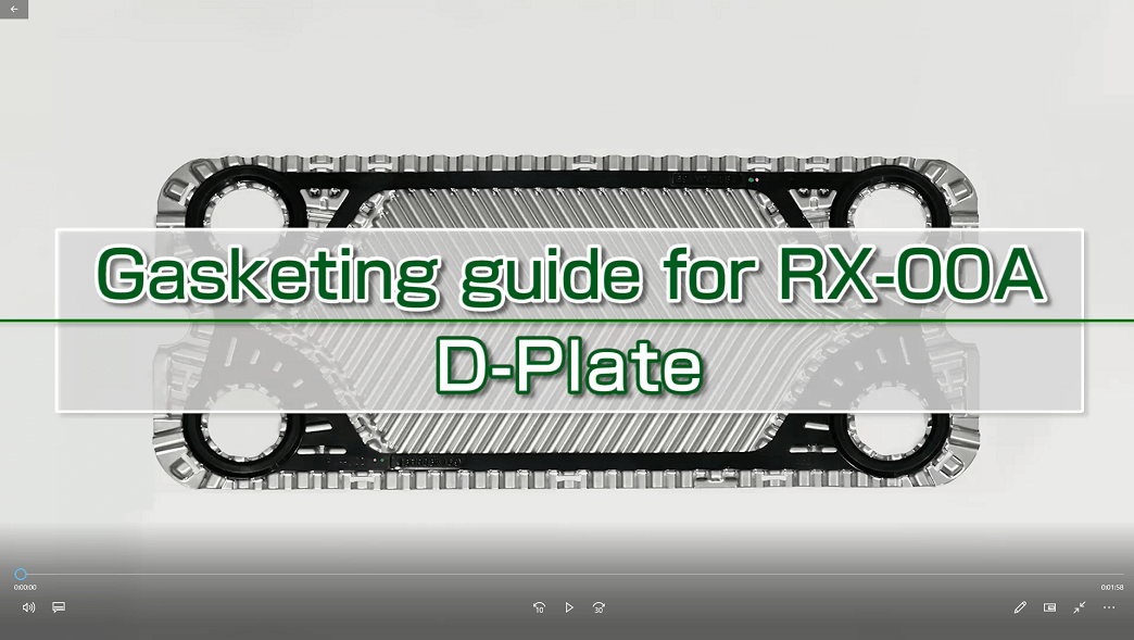 Gasketing guide for RX-00A D-Plate Gasket